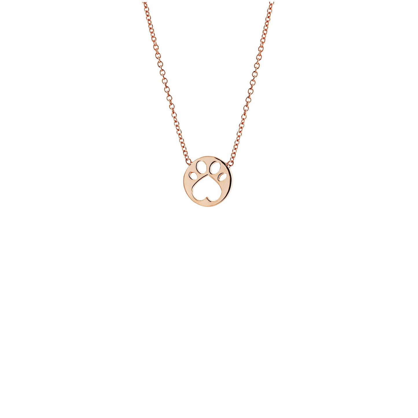 Our Cause for Paws Mini Paw Pendant Necklace