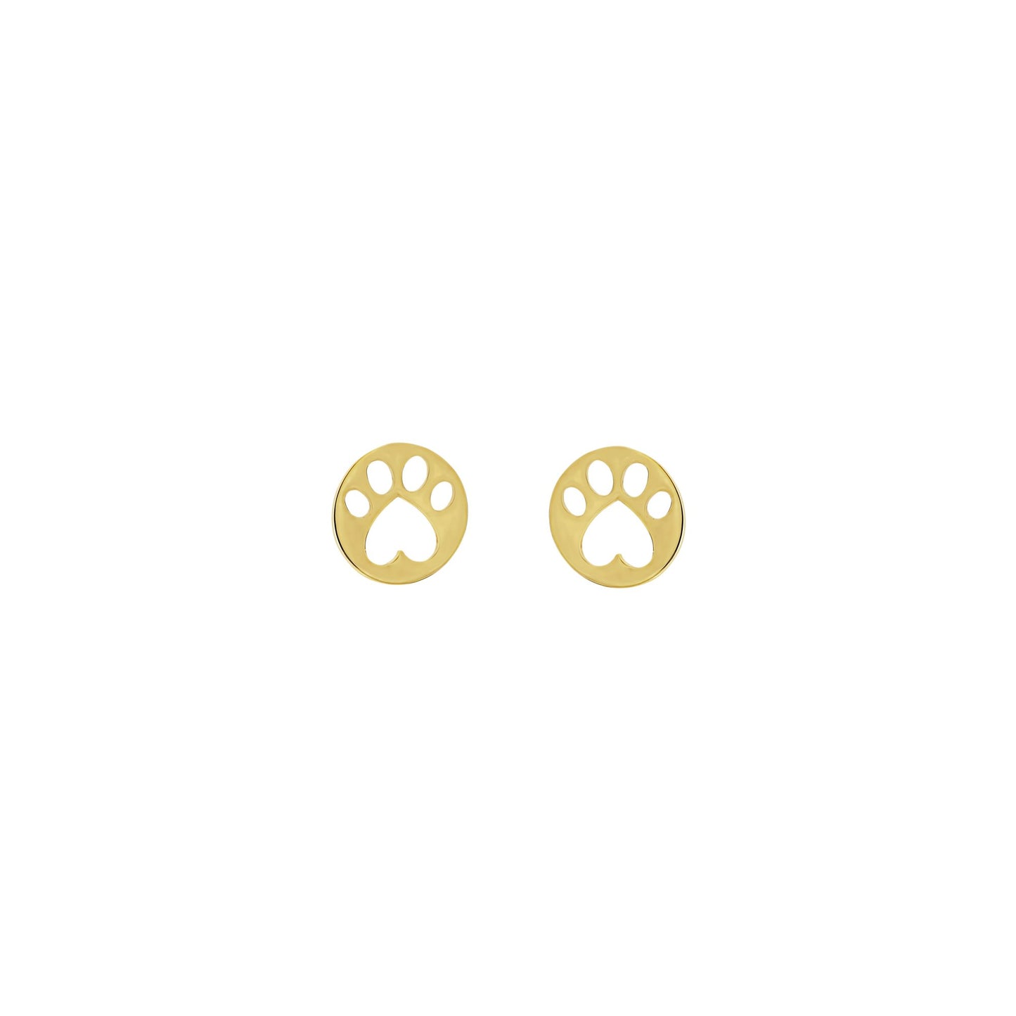 Our Cause for Paws Mini Paw Stud Earrings