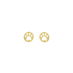 Our Cause for Paws Mini Paw Stud Earrings