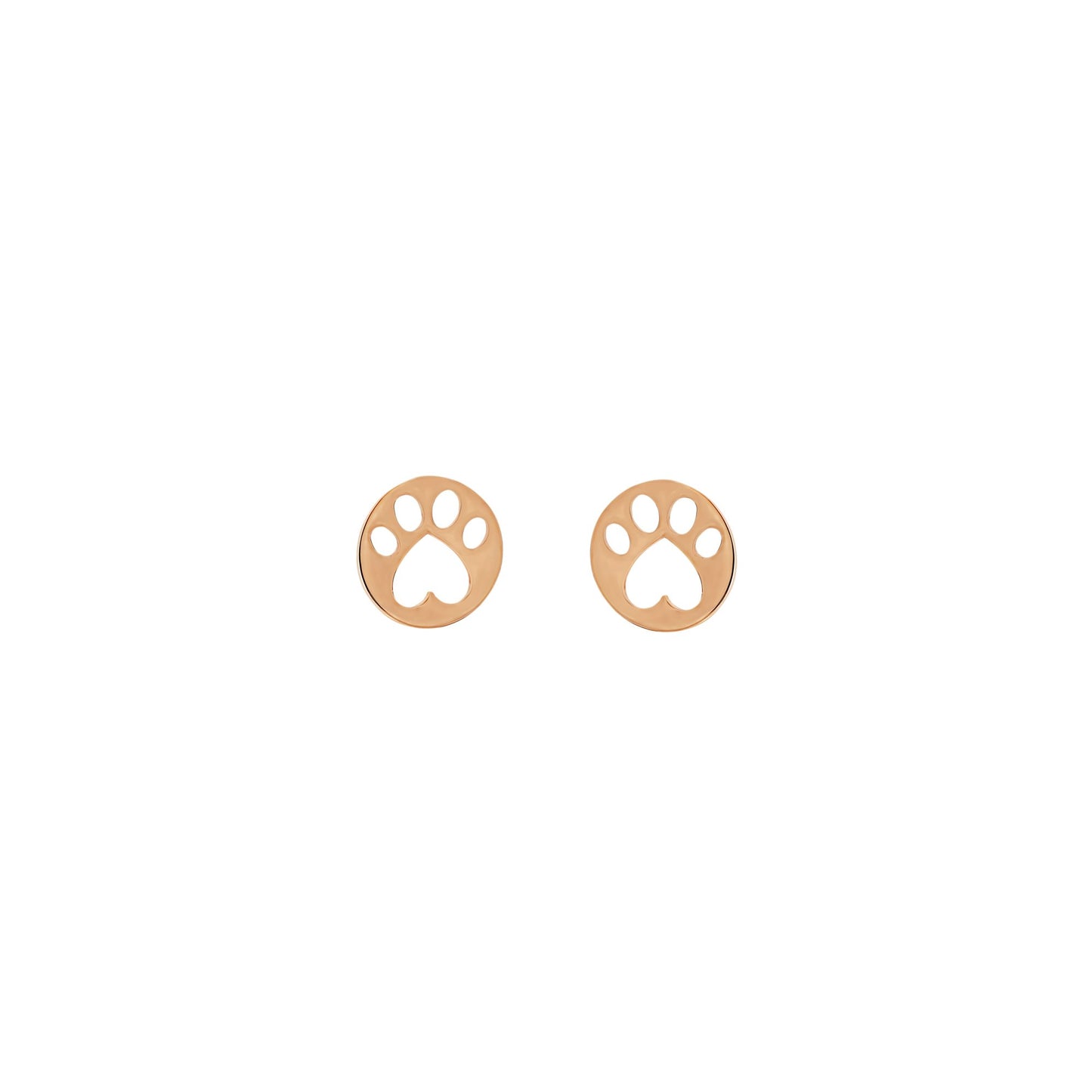 Our Cause for Paws Mini Paw Stud Earrings