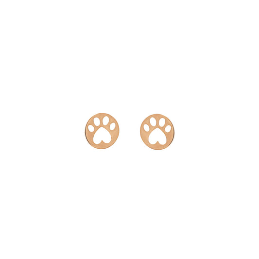 Our Cause for Paws Mini Paw Stud Earrings